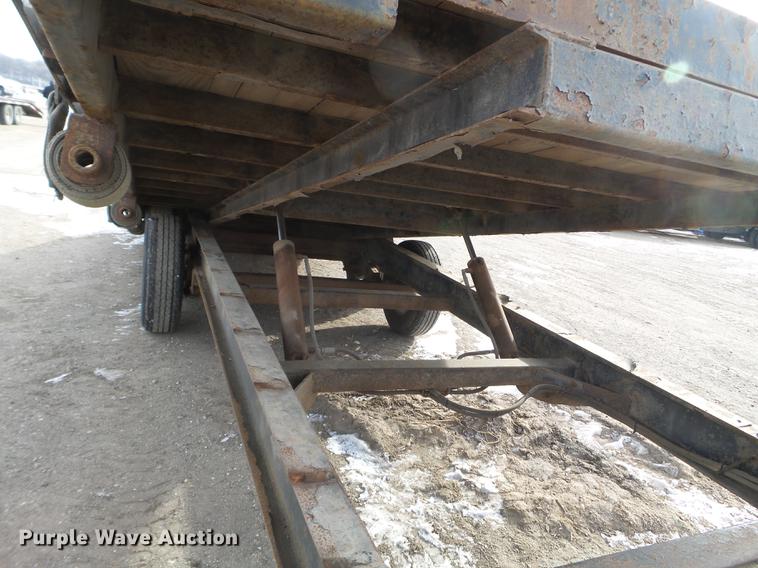 image for item DD0749 2012 PJ Trailers tilt deck utility trailer