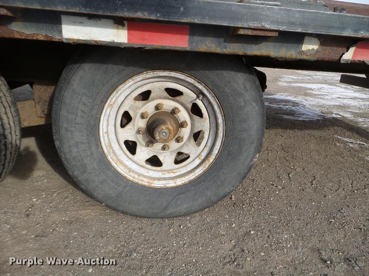 image for item DD0749 2012 PJ Trailers tilt deck utility trailer