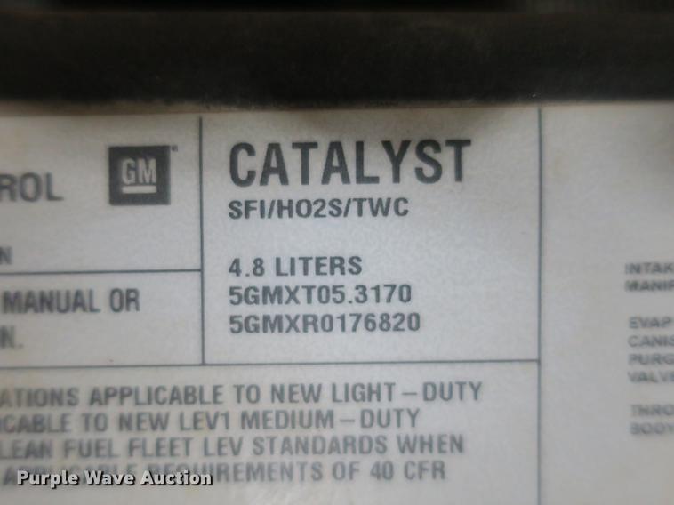 image for item DB8919 2005 GMC K1500 Ext. Cab pickup truck