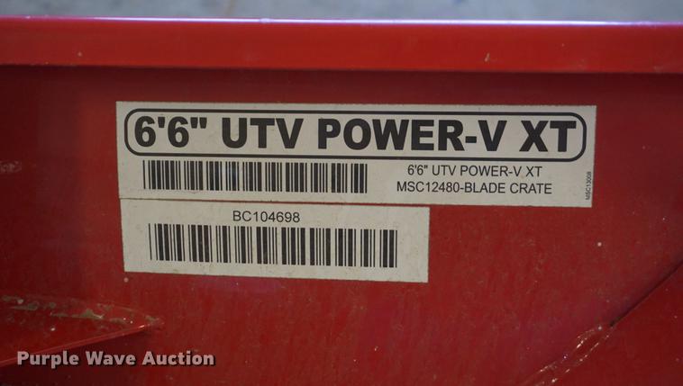 image for item DE3345 The Boss Power V UTV snow plow