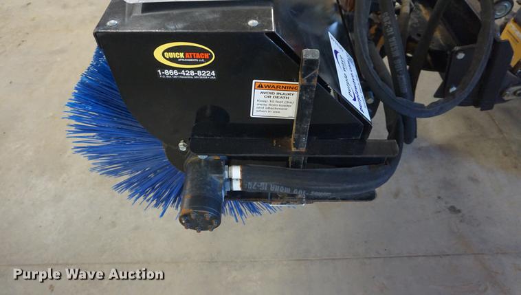 image for item DE3346 51"W compact utility loader broom