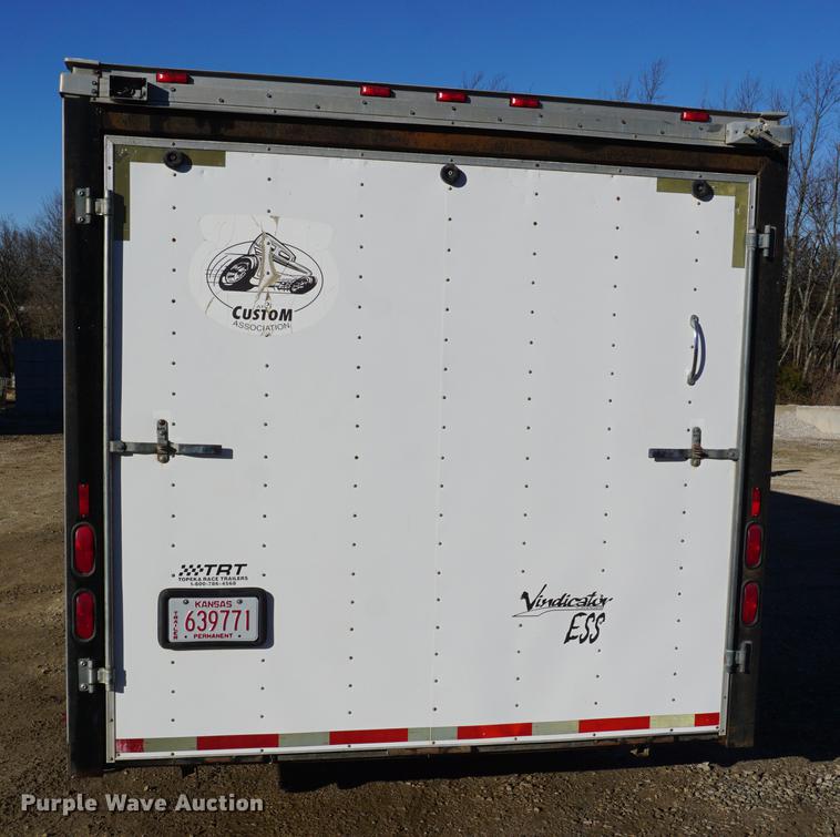 image for item DE3347 1998 Avenger VW824TAE5200 enclosed cargo trailer