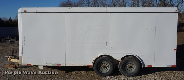 image for item DE3348 2006 Titan enclosed cargo trailer