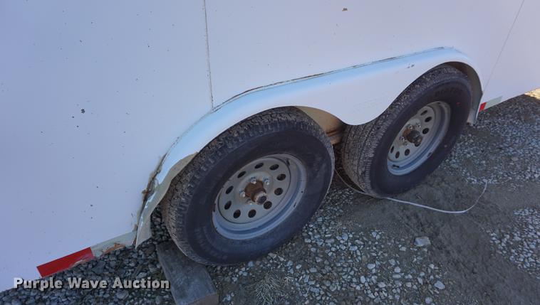 image for item DE3348 2006 Titan enclosed cargo trailer