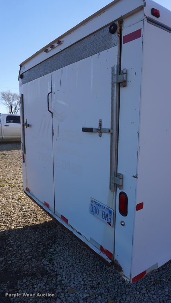 image for item DE3348 2006 Titan enclosed cargo trailer