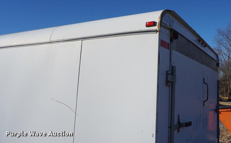 image for item DE3348 2006 Titan enclosed cargo trailer