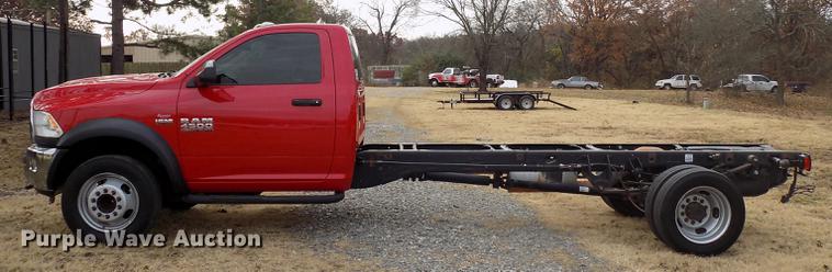 image for item DF2114 2015 Dodge Ram 4500 truck cab and chassis