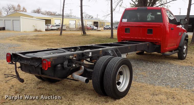 image for item DF2114 2015 Dodge Ram 4500 truck cab and chassis