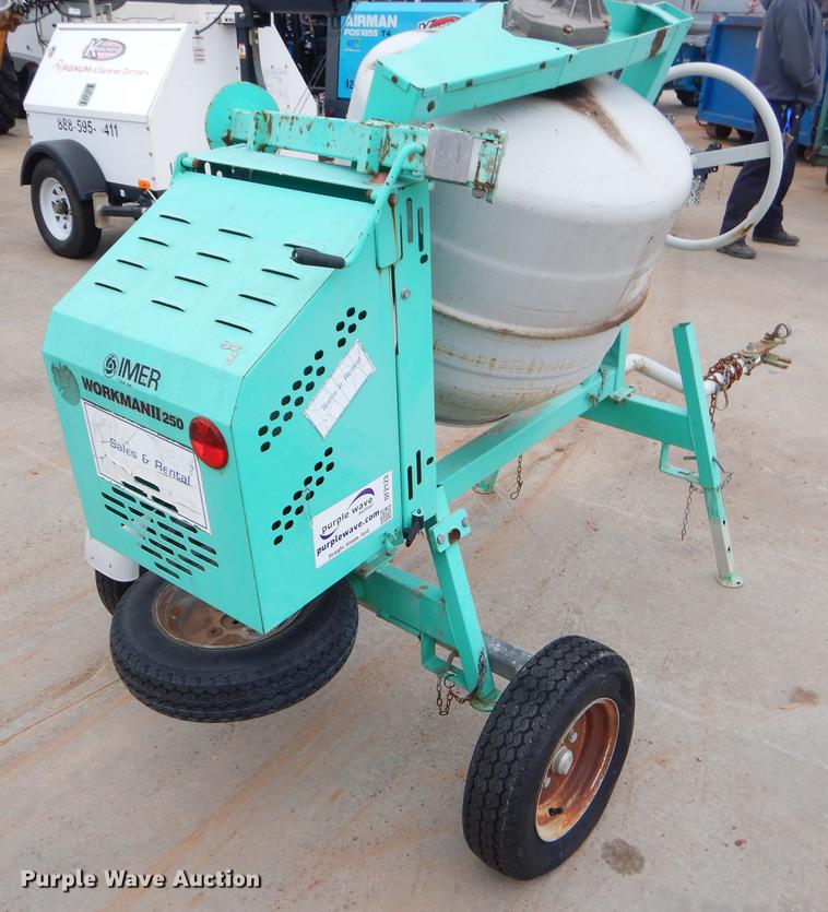 image for item DF2123 Imer Workman II250 concrete mixer
