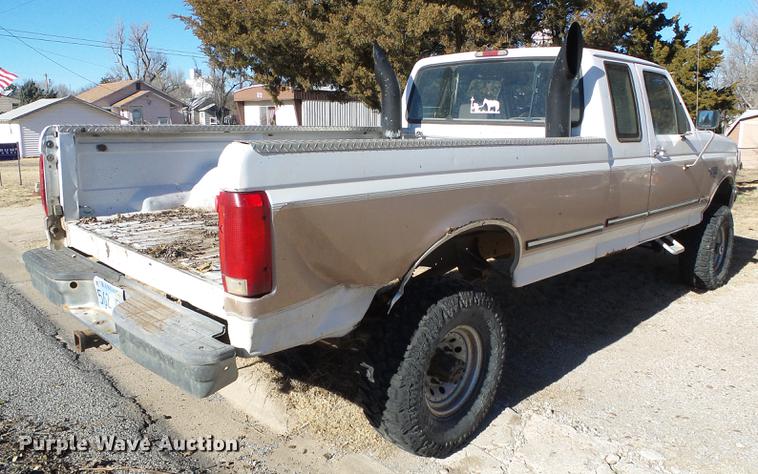 image for item DF2874 1997 Ford F250 Super Duty SuperCab pickup truck