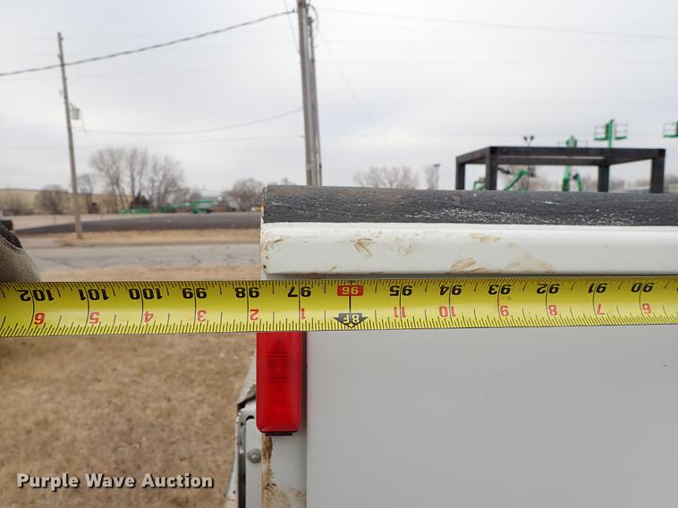 image for item DF8673 2008 Ford F250 Super Duty Crew Cab utility bed pickup truck