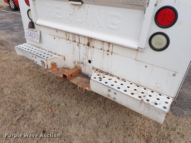 image for item DF8673 2008 Ford F250 Super Duty Crew Cab utility bed pickup truck