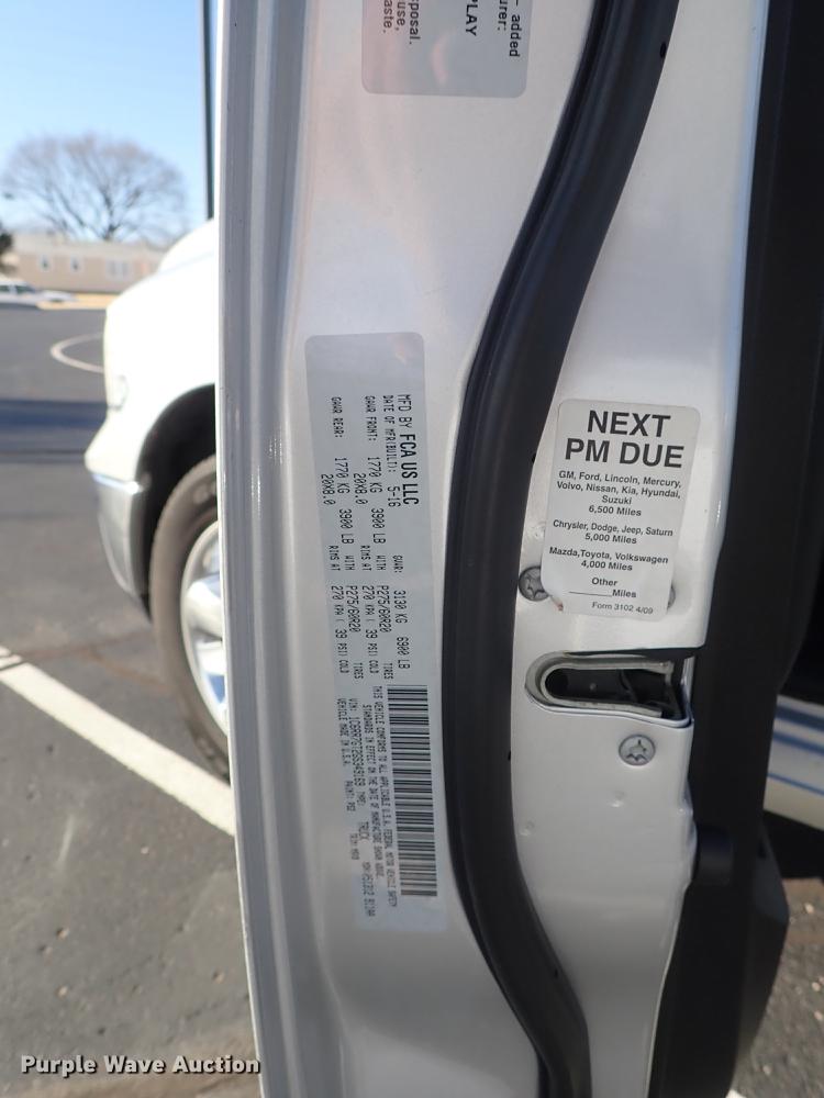 image for item DG2924 2016 Dodge Ram 1500 Quad Cab pickup truck