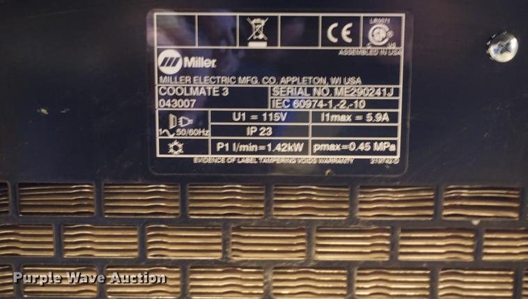 image for item DI9295 Miller Aluma Power 450 MPA welder