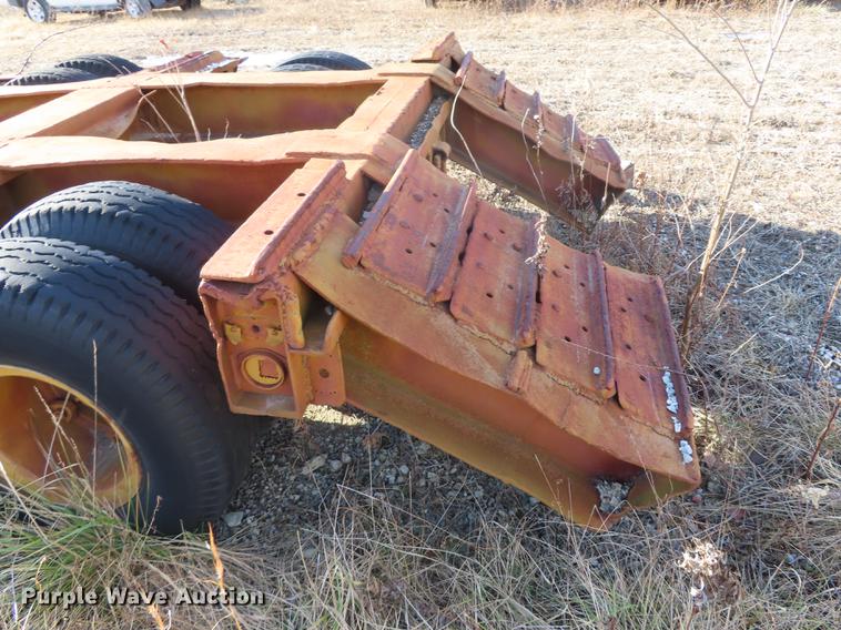 image for item DN9145 1955 Fruehauf equipment trailer