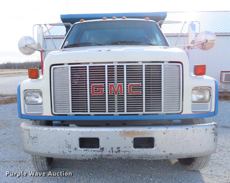 image for item DN9147 1991 GMC TopKick C7500 dump truck
