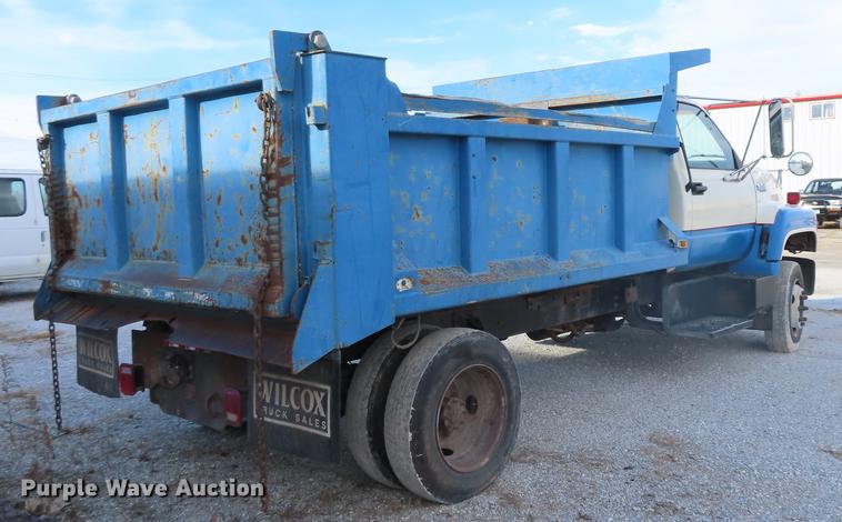 image for item DN9147 1991 GMC TopKick C7500 dump truck