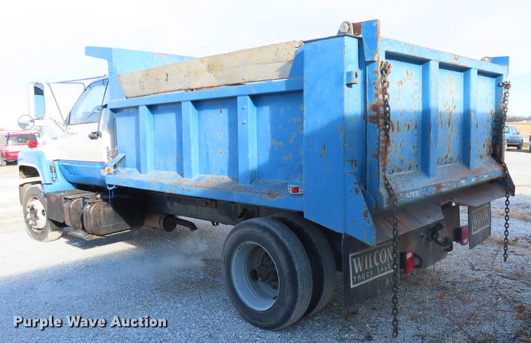 image for item DN9147 1991 GMC TopKick C7500 dump truck