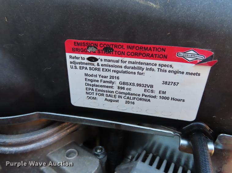 image for item DN9150 2017 Ferris IS3200Z ZTR lawn mower