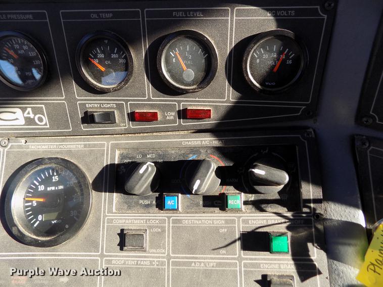 image for item DY9198 2001 Blue Bird LTC-40 coach bus