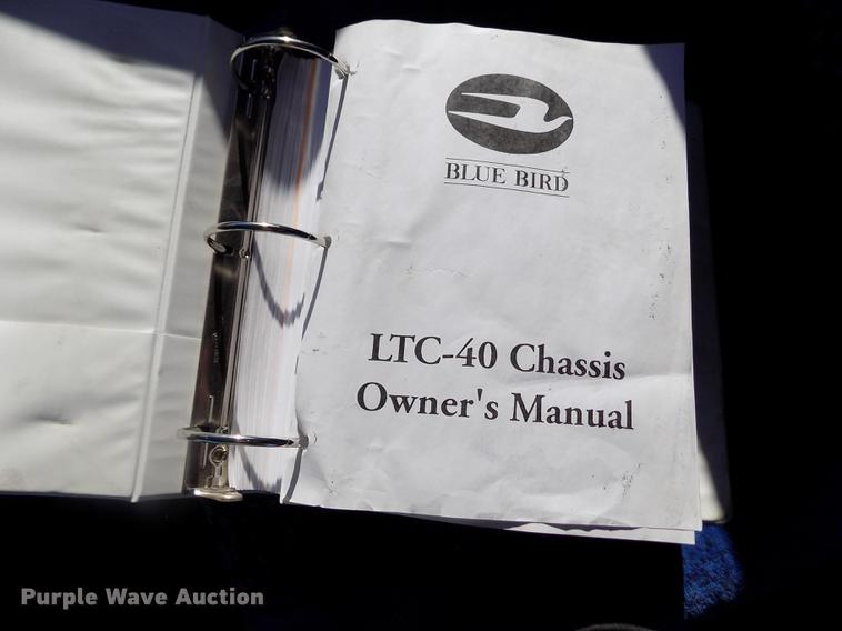 image for item DY9198 2001 Blue Bird LTC-40 coach bus