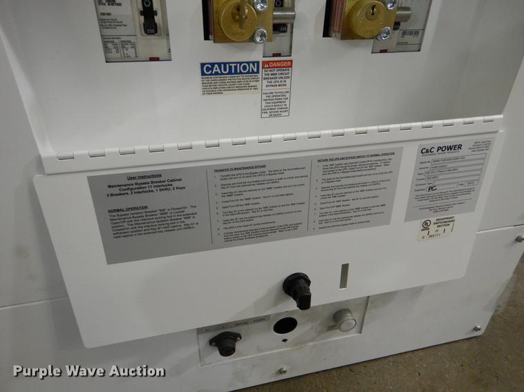 image for item DY9771 C&C Power UPS maintenance bypass