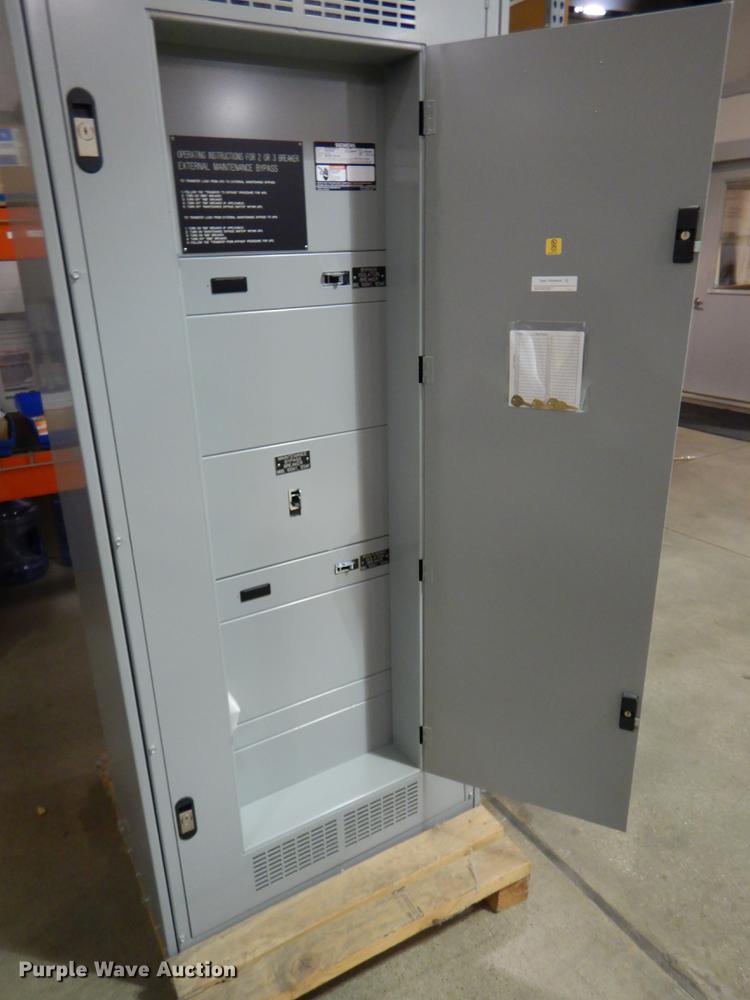 image for item DY9772 Siemens UPS maintenance bypass panel
