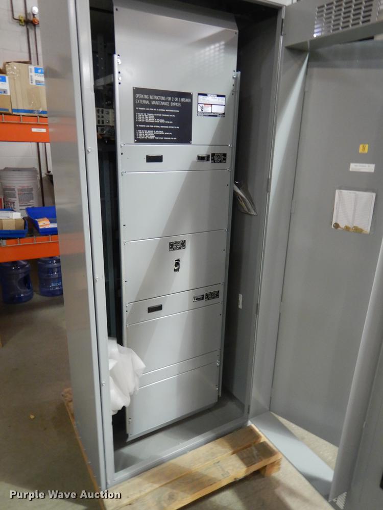 image for item DY9772 Siemens UPS maintenance bypass panel