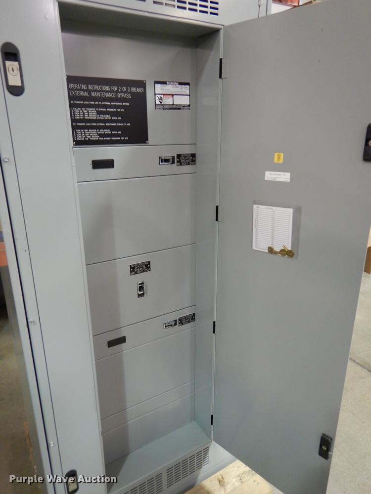image for item DY9773 Siemens UPS maintenance bypass panel