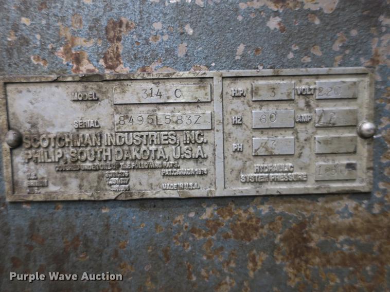 image for item EO9460 Scotchman 314.C6 iron worker