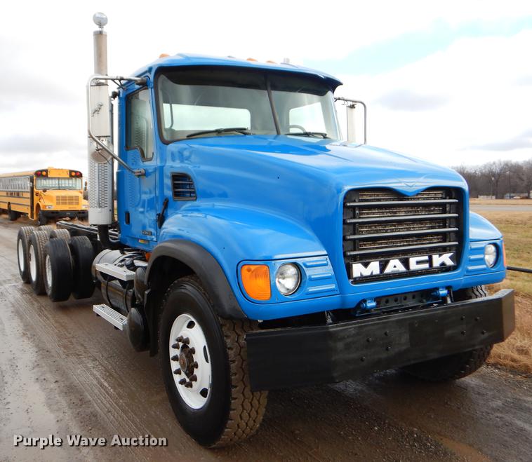 image for item ER9381 2004 Mack Granite truck cab and chassis