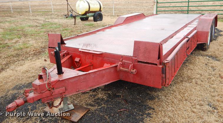 image for item ER9387 Shop built car carrier trailer