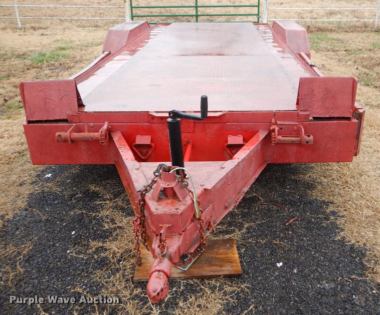 image for item ER9387 Shop built car carrier trailer