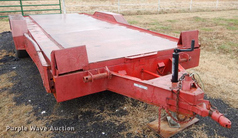 image for item ER9387 Shop built car carrier trailer