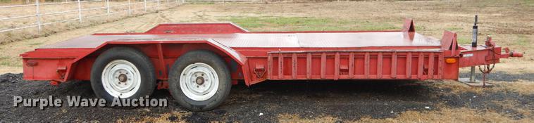 image for item ER9387 Shop built car carrier trailer