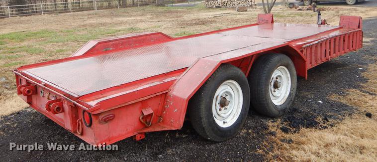 image for item ER9387 Shop built car carrier trailer