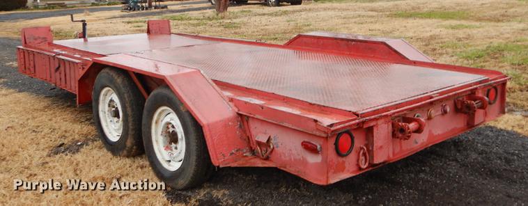 image for item ER9387 Shop built car carrier trailer