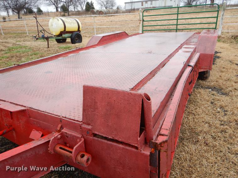 image for item ER9387 Shop built car carrier trailer