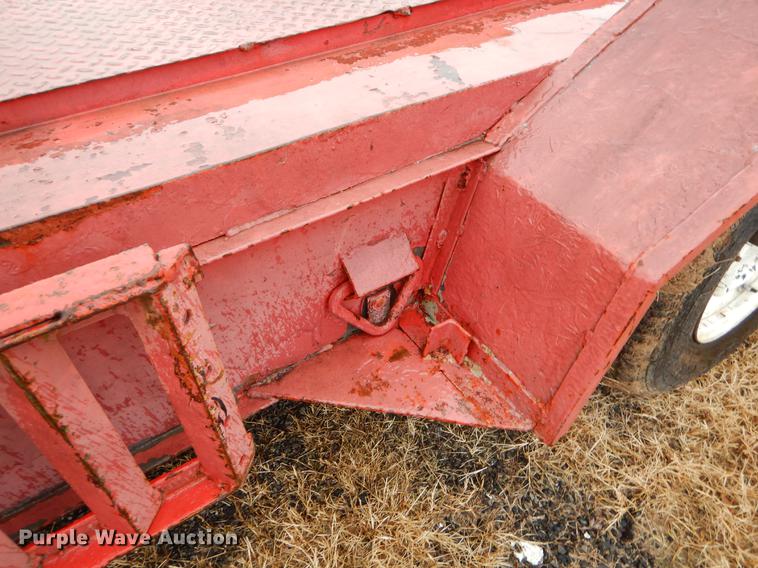 image for item ER9387 Shop built car carrier trailer