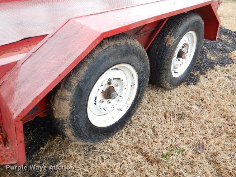 image for item ER9387 Shop built car carrier trailer