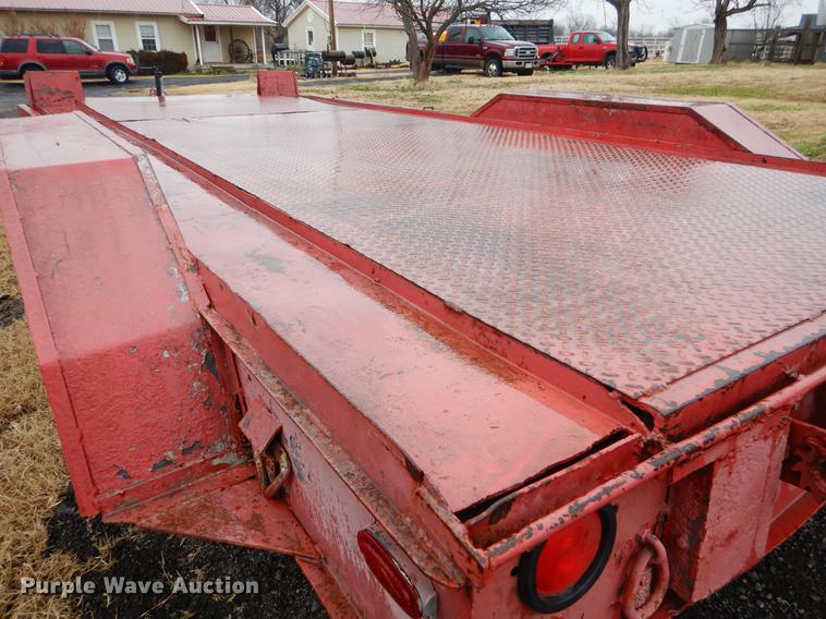 image for item ER9387 Shop built car carrier trailer