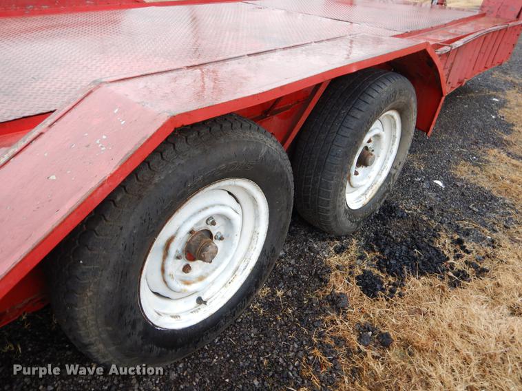 image for item ER9387 Shop built car carrier trailer