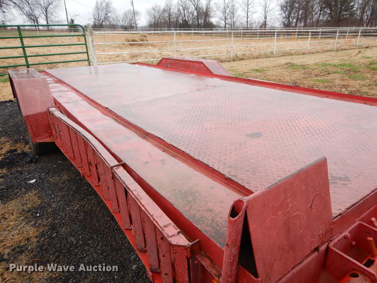 image for item ER9387 Shop built car carrier trailer