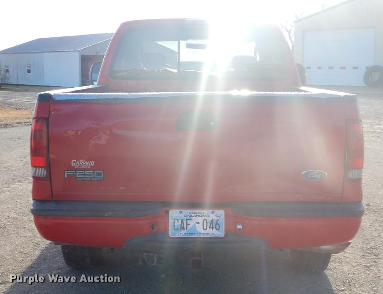 image for item ER9393 2004 Ford F250 Super Duty SuperCab pickup truck