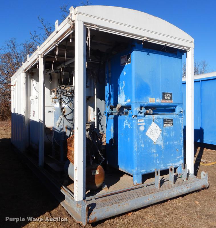 image for item ER9409 Oilfield compressor skid