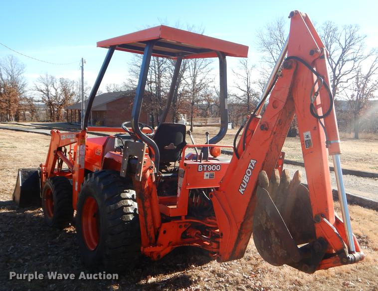 image for item ER9413 Kubota L35 backhoe