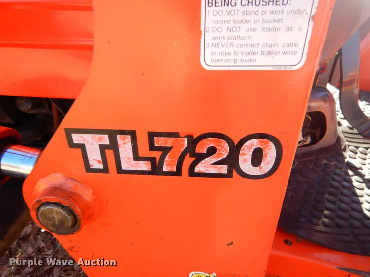image for item ER9413 Kubota L35 backhoe