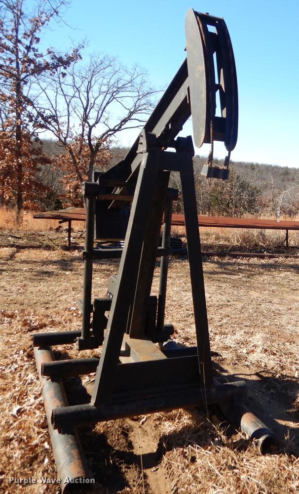 Pump jack in Cleveland, OK Item ER9415 sold Purple Wave