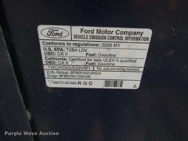 image for item EU9557 2008 Ford Focus SEL