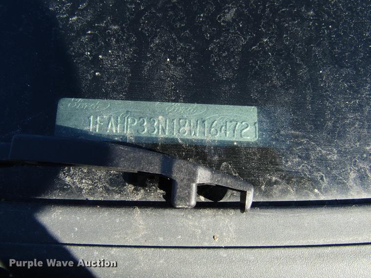 image for item EU9557 2008 Ford Focus SEL